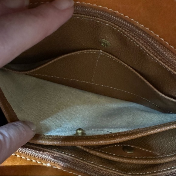 Vintage Dooney and Bourke Norfolk Collection
All-Weather Leather Bag Blue - Picture 13 of 16